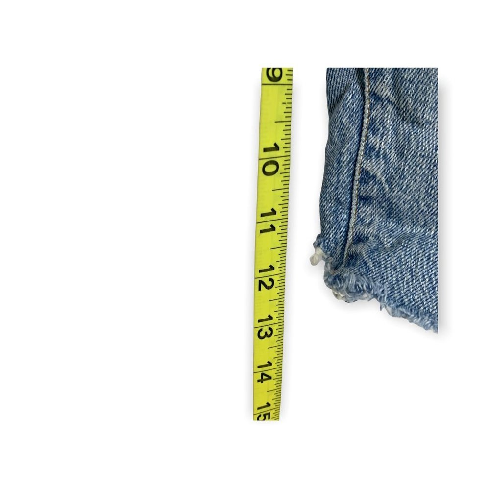 Vintage 90s Levis Bermuda High Rise Button Fly Shorts Size M - Picture 9 of 11